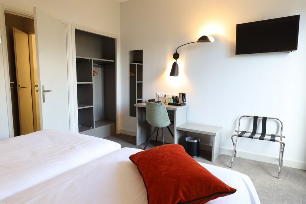 Chambre Twin Supérieure | Hôtel La Capelle | Hôtel Millau